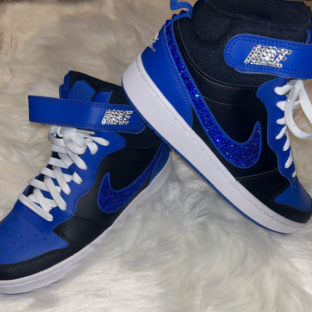 Bling Nike Court Borough Mid 2 (GS)